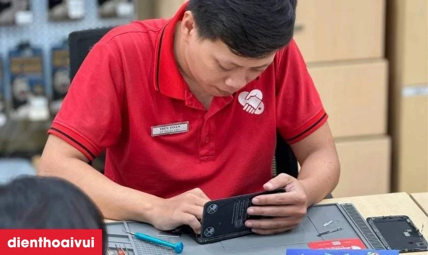 Quy trình sửa main điện thoại Infinix chuyên nghiệp tại Điện Thoại Vui