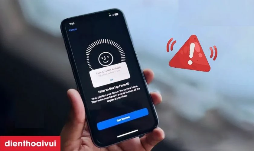 Nguyên nhân iPhone 12 Mini bị lỗi Face ID