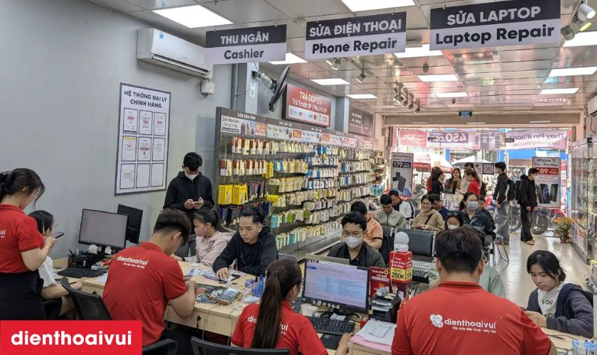 Bàn giao lại máy và thanh toán