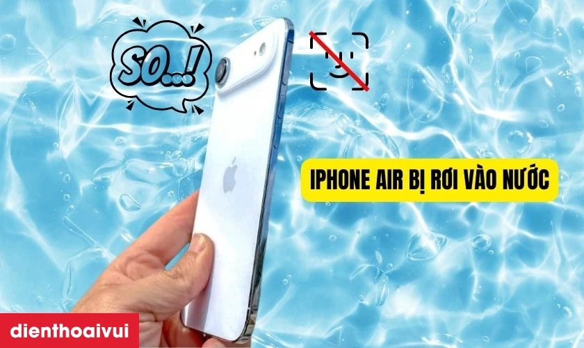 Nguyên nhân iPhone Air bị lỗi Face ID?