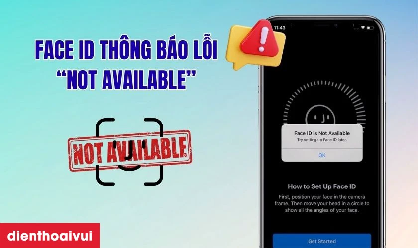 Dấu hiệu cần sửa main - Face ID iPhone Air?