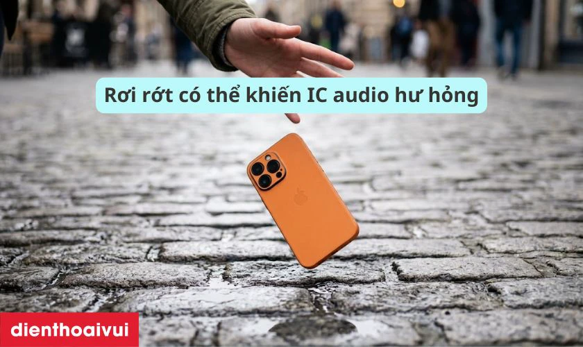 Nguy&ecirc;n nh&acirc;n iPhone bị lỗi main ic audio