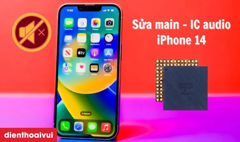 Sửa main - IC audio iPhone 14