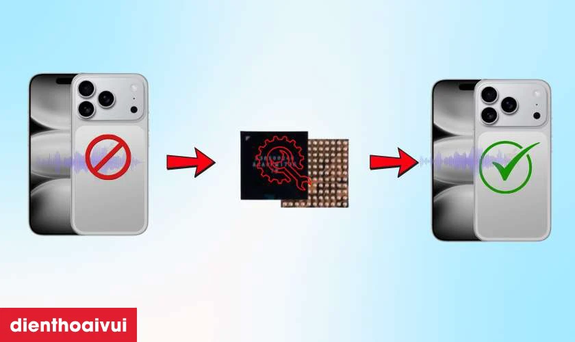 main - IC audio iPhone 17 Pro Max là gì?