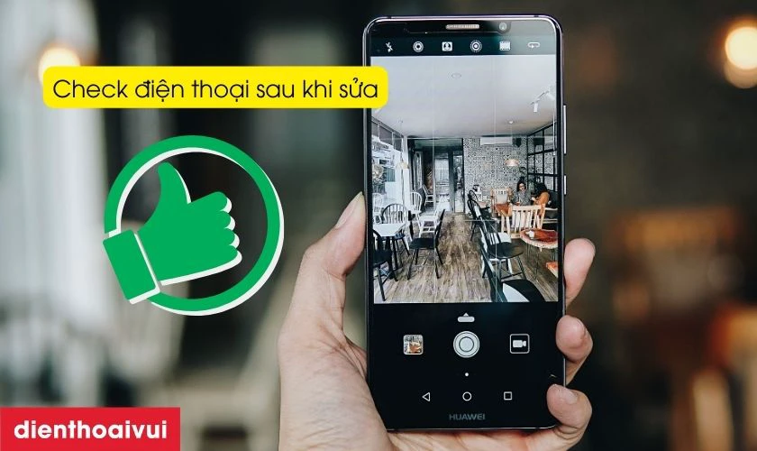 Kiểm tra kỹ sau khi thay thế