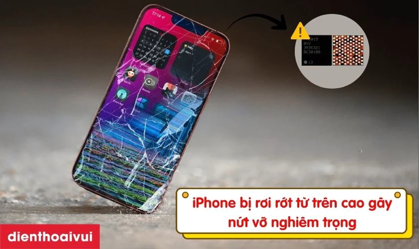 Nguy&ecirc;n nh&acirc;n iPhone bị lỗi main IC Camera