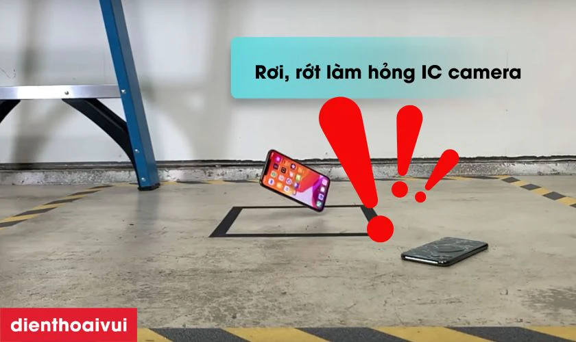 Nguy&ecirc;n nh&acirc;n iPhone 11 Pro bị lỗi IC camera