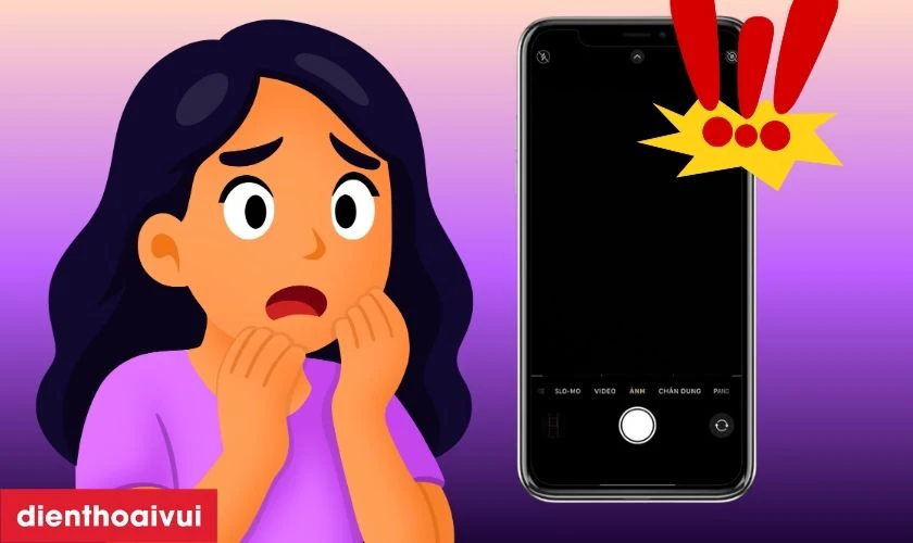 Dấu hiệu iPhone 11 Pro Max bị hư IC camera
