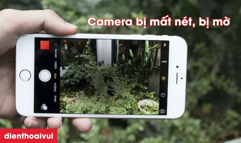Dấu hiệu iPhone 6 Plus bị hư IC camera