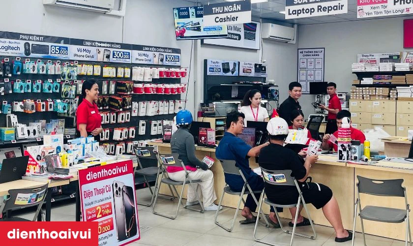 Quy tr&igrave;nh main - IC CPU iPhone 13 Pro chuy&ecirc;n nghiệp tại Điện Thoại Vui