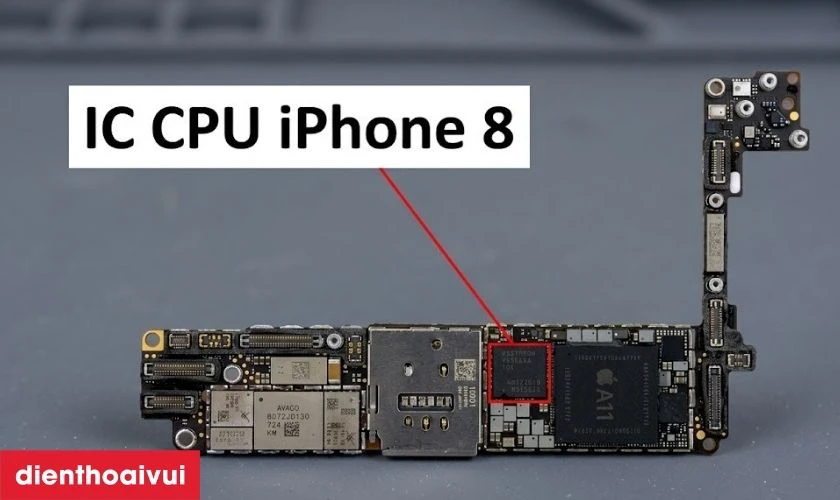  main - IC CPU iPhone 8 l&agrave; g&igrave;?