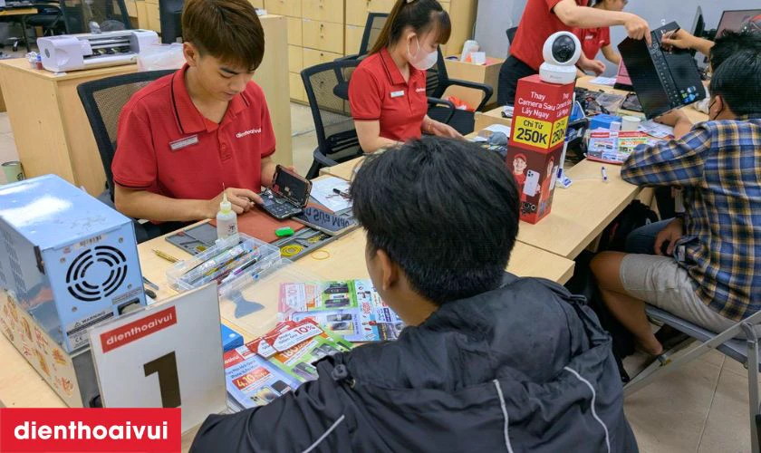 Quy tr&igrave;nh sửa main - IC CPU iPhone X uy t&iacute;n, chuy&ecirc;n nghiệp