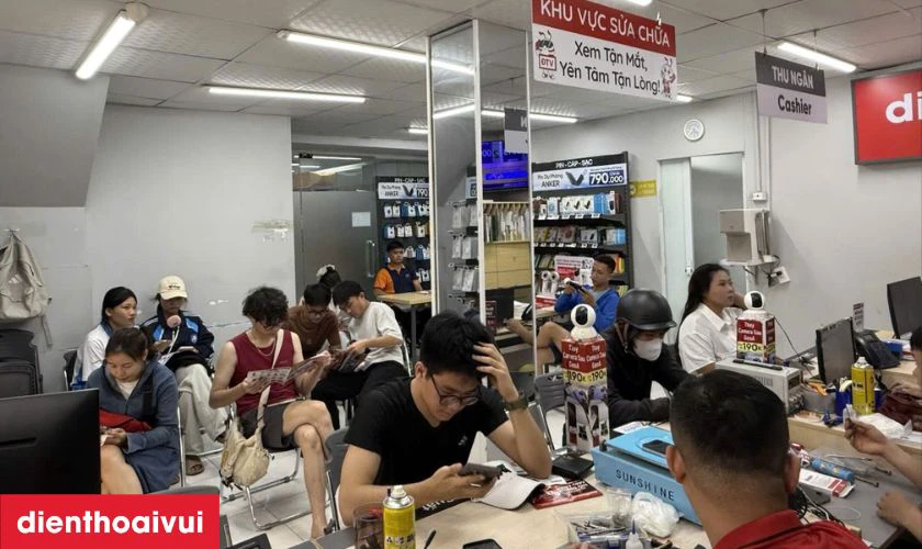 Quy tr&igrave;nh sửa main - IC CPU iPhone XR chuy&ecirc;n nghiệp tại Điện Thoại Vui