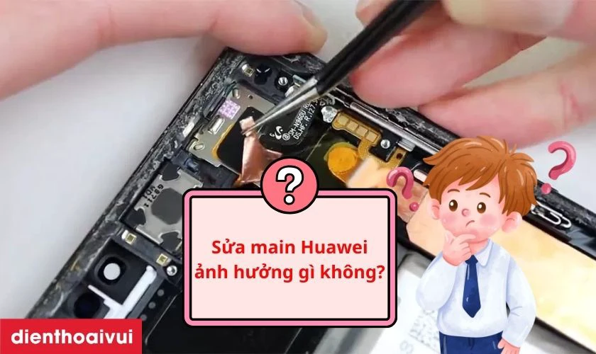 Sửa main IC hiển thị cảm ứng có ảnh hưởng gì không?