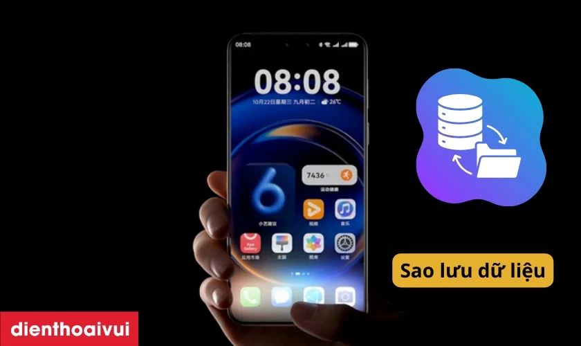 Nên sao lưu dữ liệu để tránh mất mát xảy ra