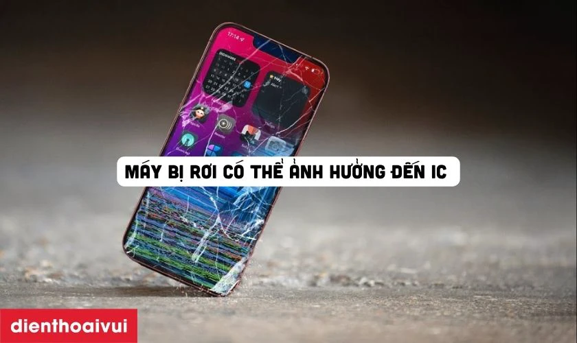 Nguyên nhân iPhone 13 Mini bị lỗi IC hiển thị cảm ứng