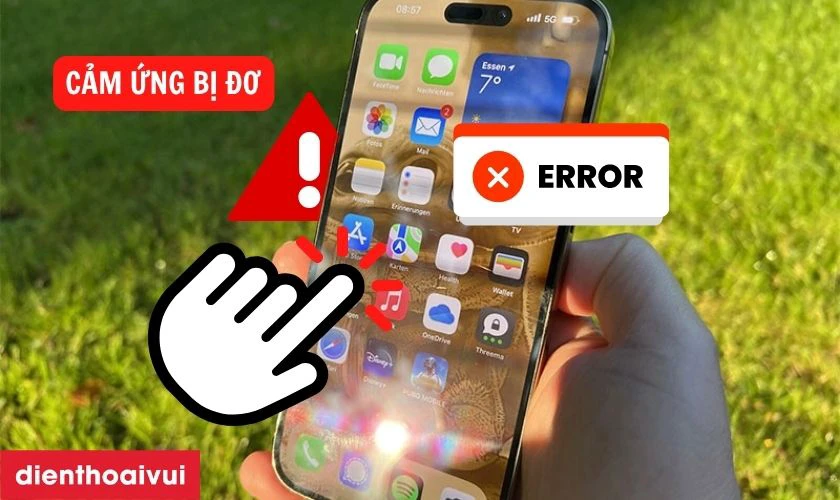 Dấu hiệu iPhone 16 Plus bị hỏng IC hiển thị cảm ứng