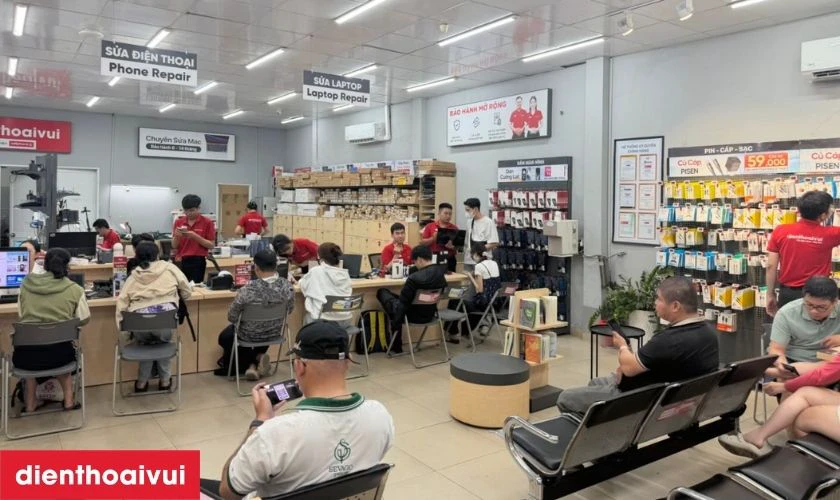 Quy tr&igrave;nh sửa main - IC hiển thị cảm ứng SE 2020 lấy liền