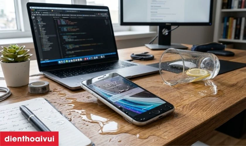 Nguy&ecirc;n nh&acirc;n khiến iPhone SE 2022 bị lỗi main - IC hiển thị cảm ứng