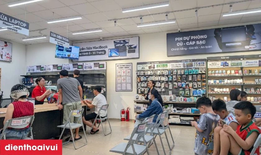 Quy tr&igrave;nh sửa main - IC hiển thị cảm ứng SE 2022