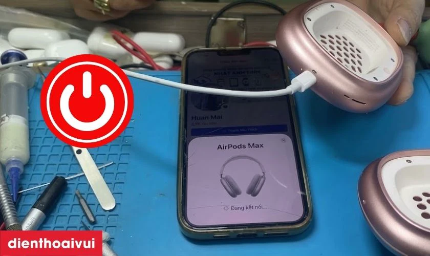 Khi nào cần sửa main - IC nguồn AirPods Max?