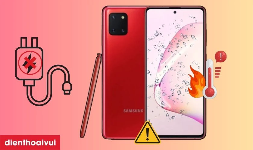 Vì sao Samsung Galaxy Note 10 Lite bị hư nguồn?