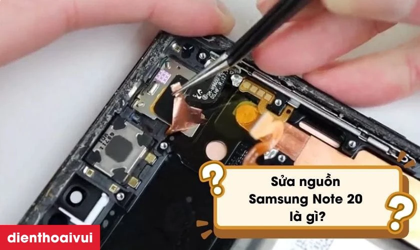 Sửa main - IC Nguồn Samsung Galaxy Note 20
