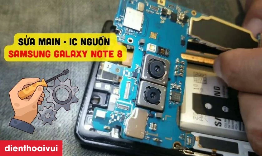 Sửa main - IC Nguồn Samsung Galaxy Note 8