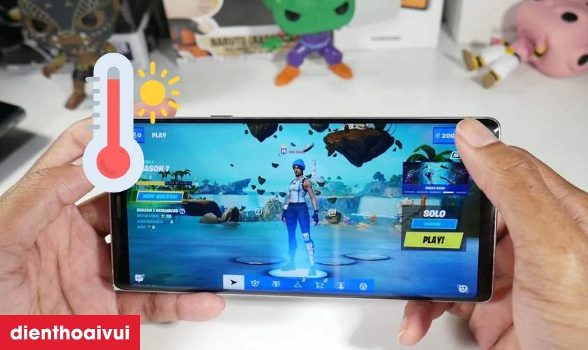 Dấu hiệu cần sửa nguồn Samsung Galaxy Note 9