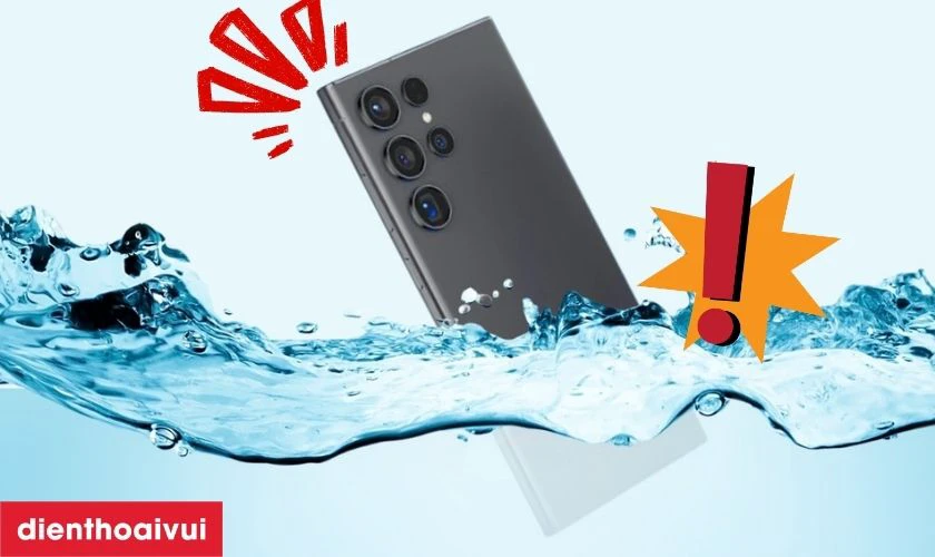 Máy bị ngấm nước gây chạm mạch bo mạch