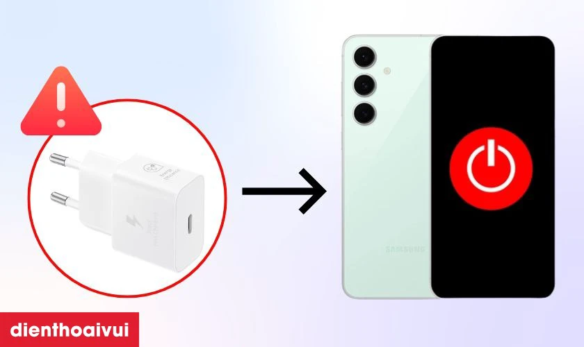 Vì sao Samsung Galaxy S24 FE bị hư nguồn