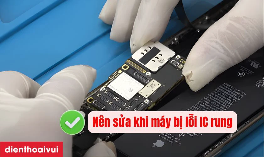 Có nên sửa main - IC rung iPhone 13 Mini không?