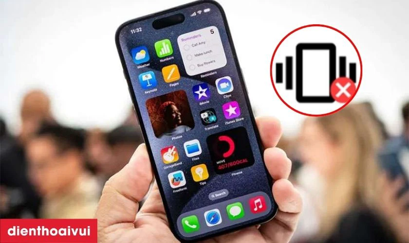 Nguy&ecirc;n nh&acirc;n iPhone 15 Plus bị lỗi IC rung