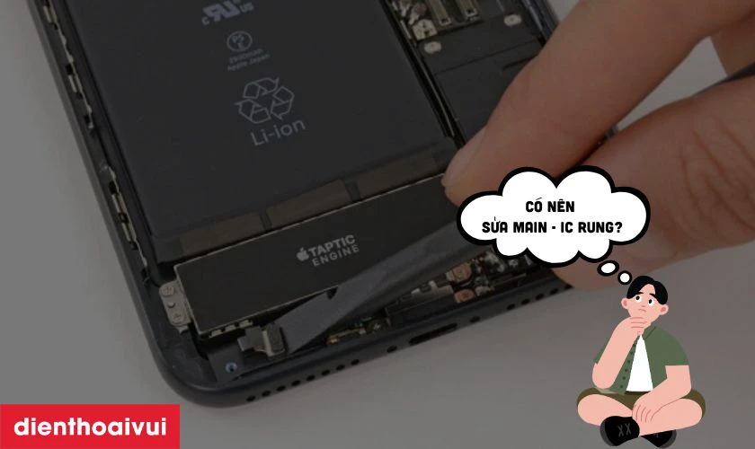 Có nên sửa main - IC rung iPhone 15 Pro không?