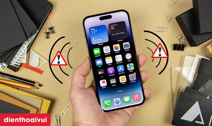 Dấu hiệu iPhone 15 Pro Max bị hỏng IC rung