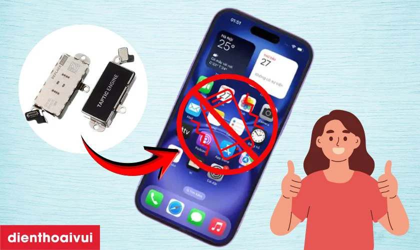 Có nên sửa main - IC rung iPhone 16 không?