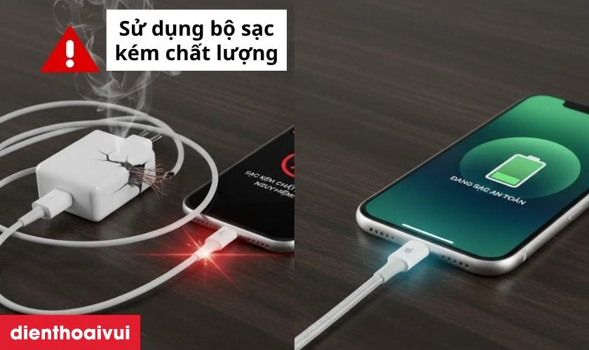 Nguyên nhân iPhone 12 bị lỗi IC sạc