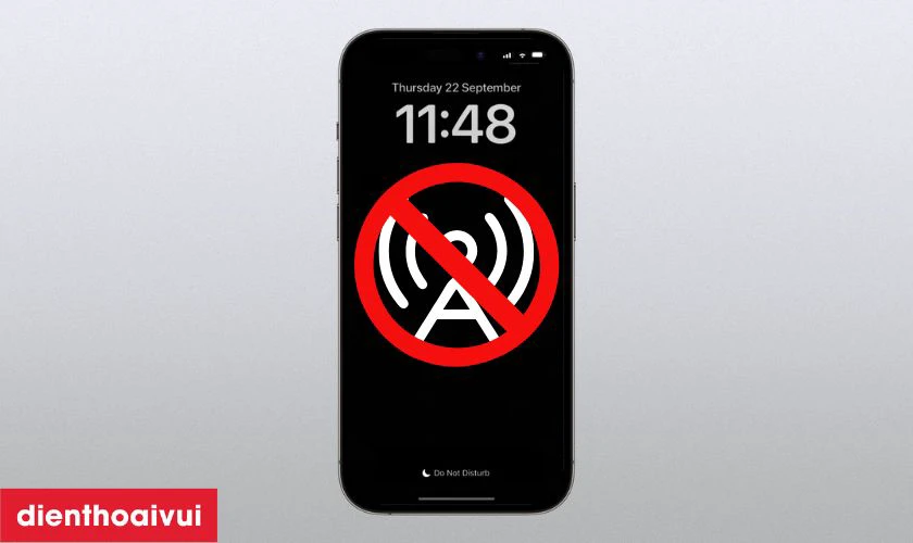 Dấu hiệu iPhone 14 Pro Max bị hư IC s&oacute;ng