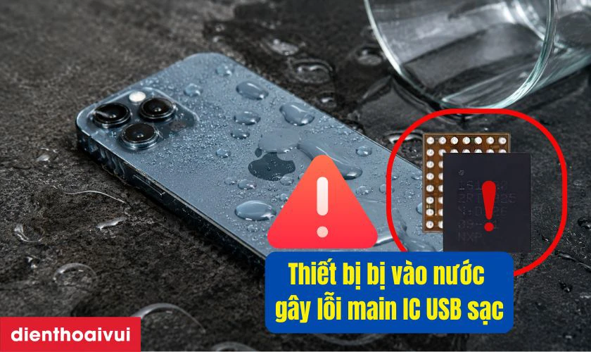 Nguy&ecirc;n nh&acirc;n iPhone bị lỗi main IC USB sạc