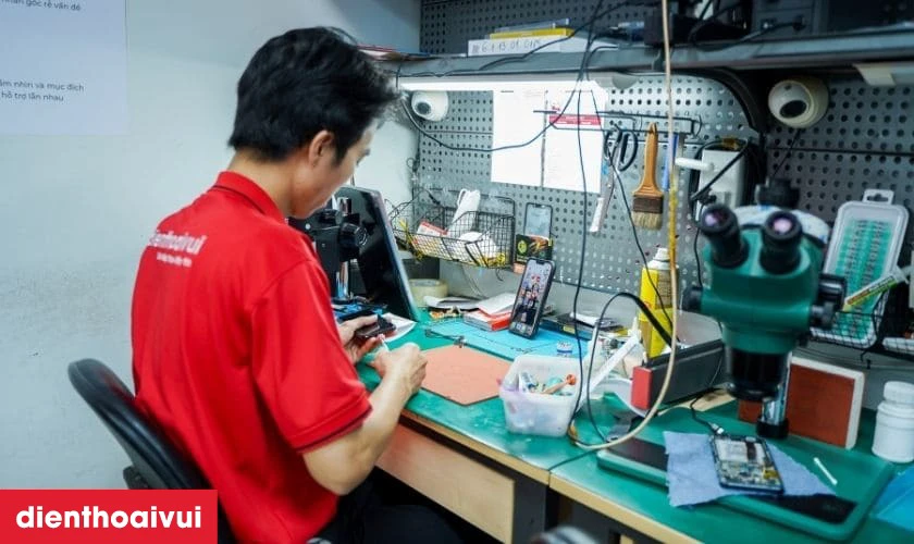 Quy trình sửa main - IC wifi bluetooth
