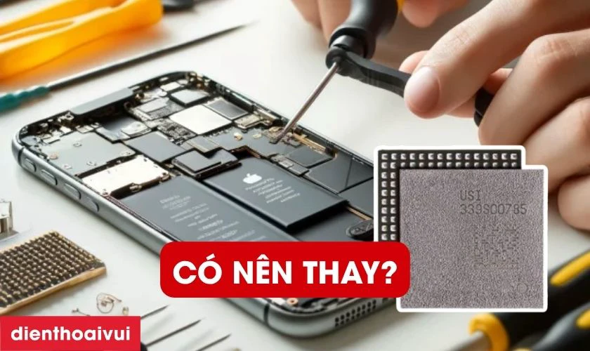 Có nên sửa main - IC wifi iPhone 14 Pro Max không?