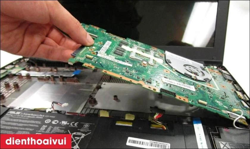 Thông tin cần biết khi thay main laptop Asus