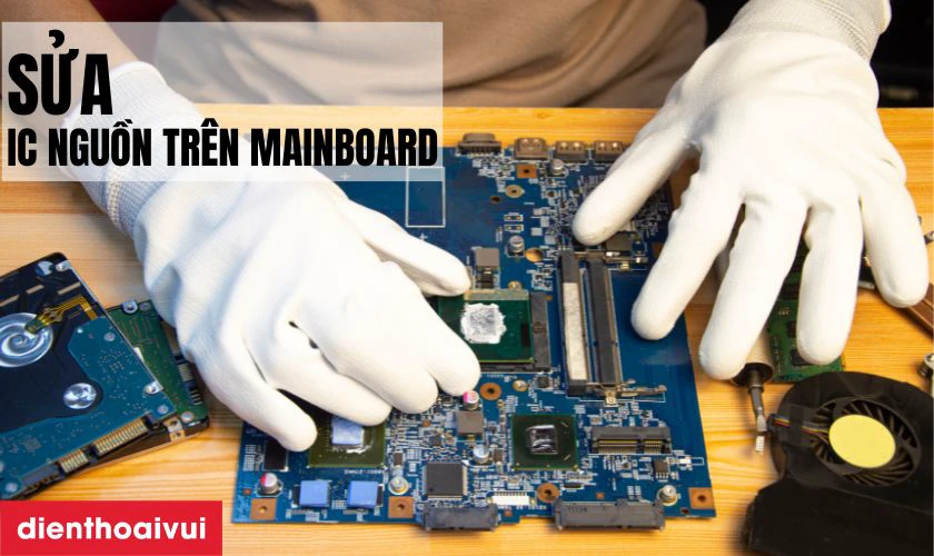 Sửa main laptop - Lỗi IC nguồn Dell Inspiron 15 5000 2-IN-1 5579 l&agrave; g&igrave;?
