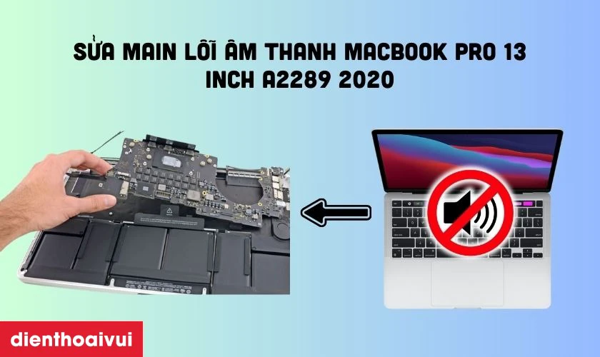 Macbook bị mất tiếng l&agrave; dấu hiệu cần kiểm tra v&agrave; sửa mainboard
