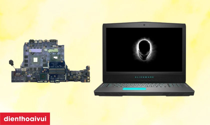 Sửa main laptop - Lỗi IC nguồn Dell Alienware 17 R5 là gì?