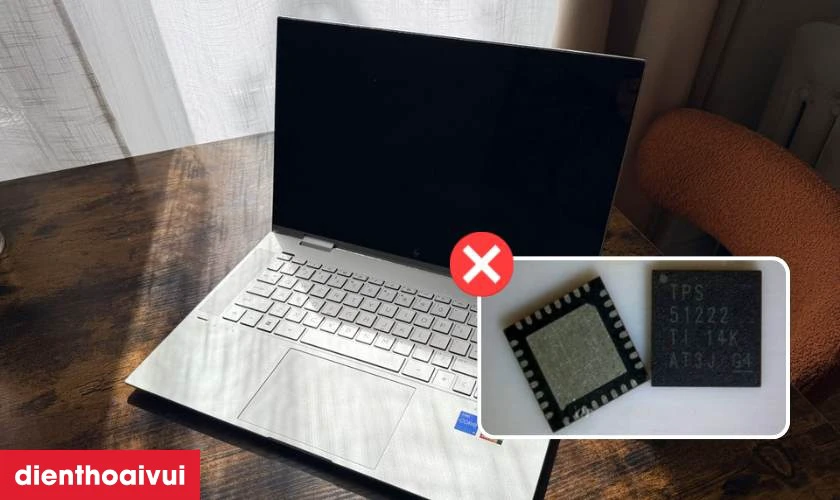 Sửa main - lỗi IC nguồn HP Envy X360 15-CN