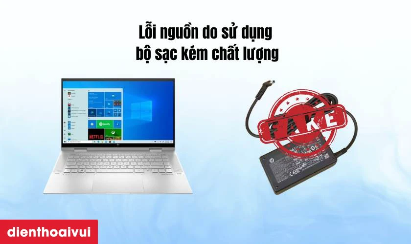 Sửa main - Lỗi IC nguồn HP Envy X360 15M-DR