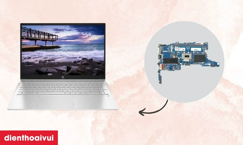 Sửa main - Lỗi IC nguồn HP Pavilion X360 13-S000 2015 lấy liền