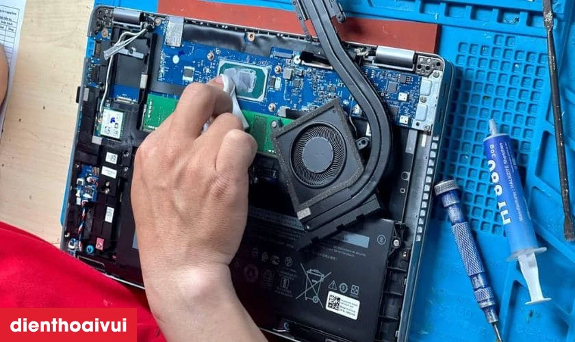 Quy trình sửa main - Lỗi IC nguồn HP Pavilion 15-AB000