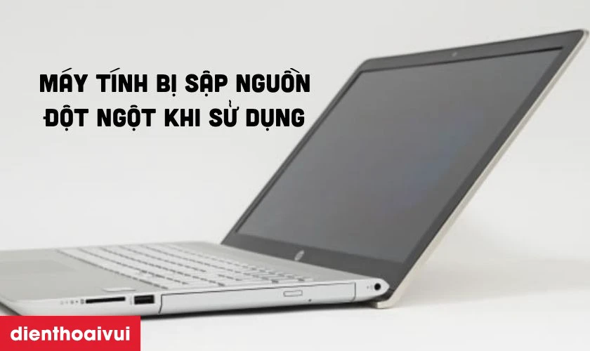 Dấu hiệu HP Pavilion 15-CC000 bị lỗi IC nguồn